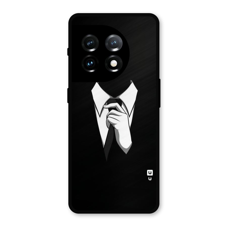 Faceless Gentleman Metal Back Case for OnePlus 11