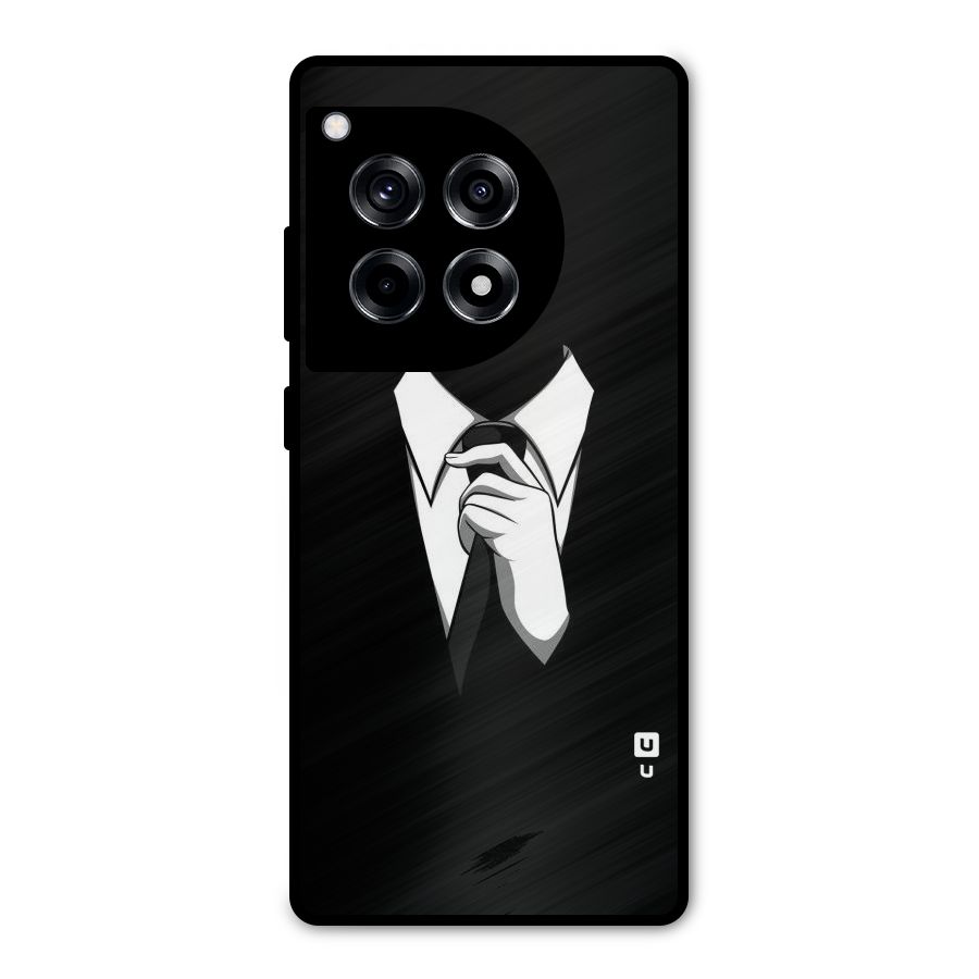 Faceless Gentleman Metal Back Case for OnePlus 12R