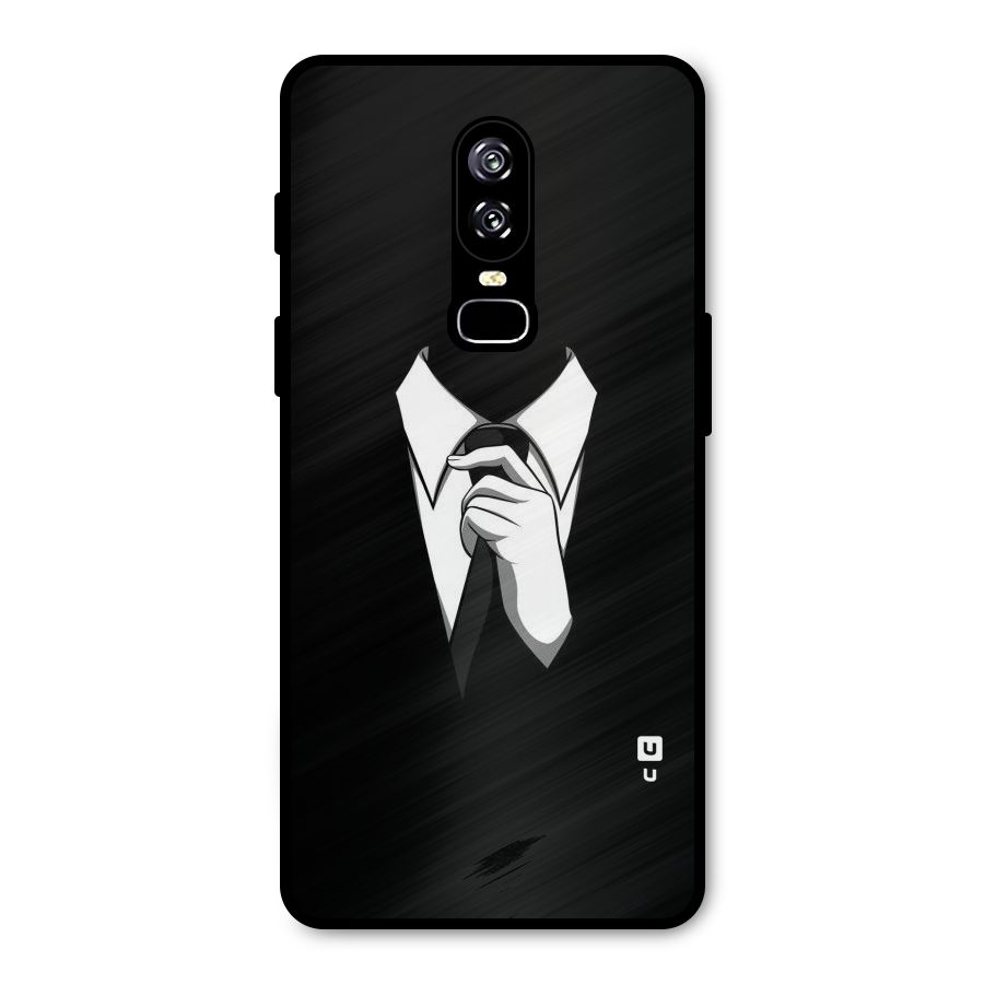 Faceless Gentleman Metal Back Case for OnePlus 6