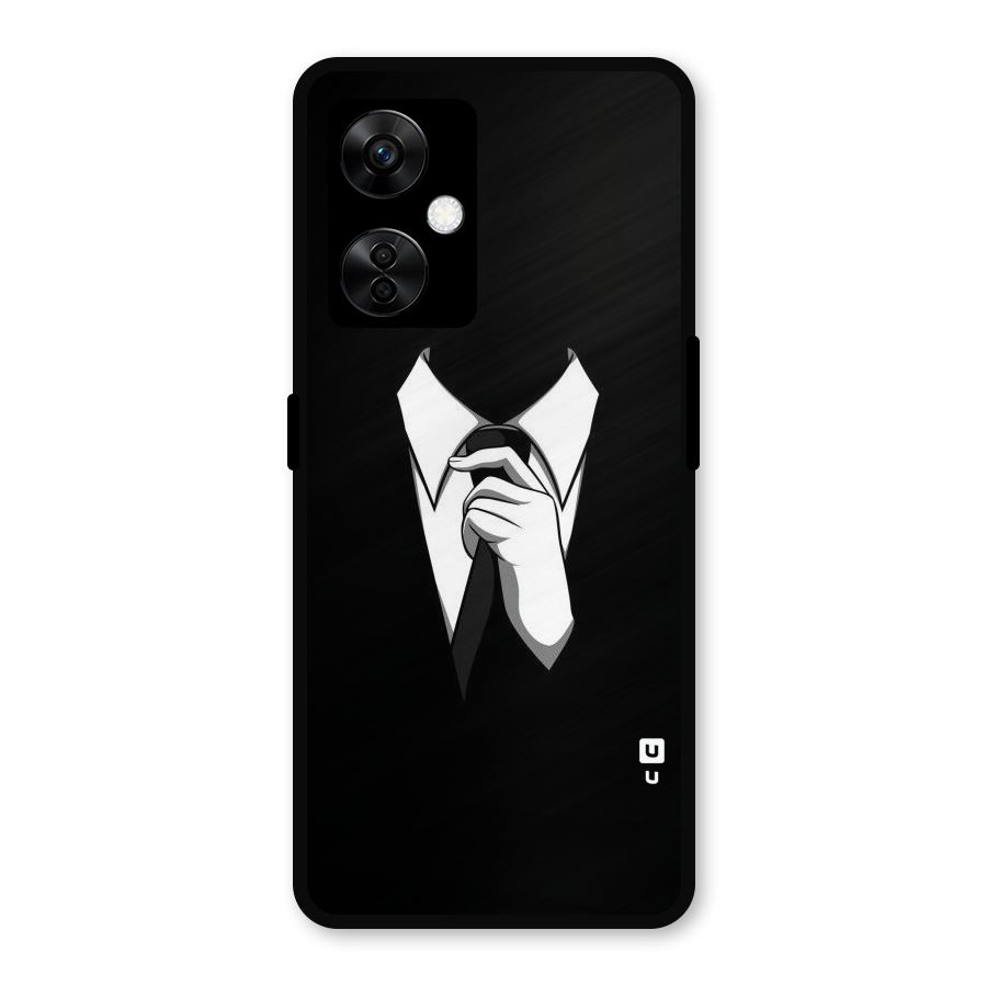 Faceless Gentleman Metal Back Case for OnePlus Nord CE 3 Lite
