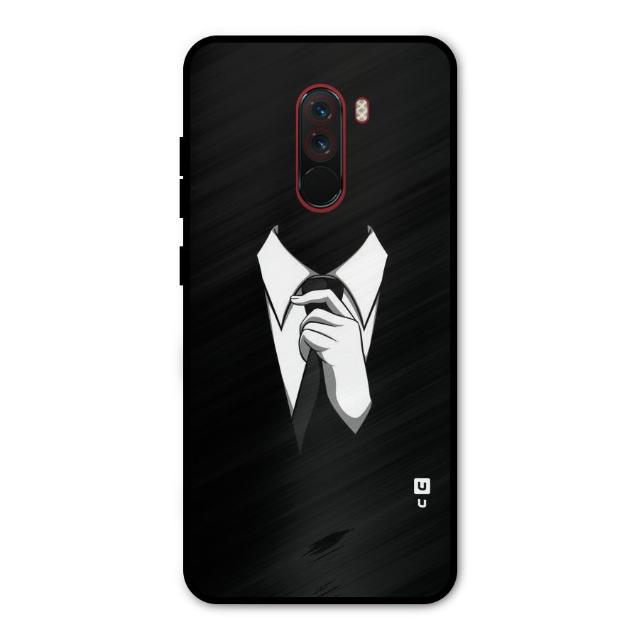 Faceless Gentleman Metal Back Case for Poco F1