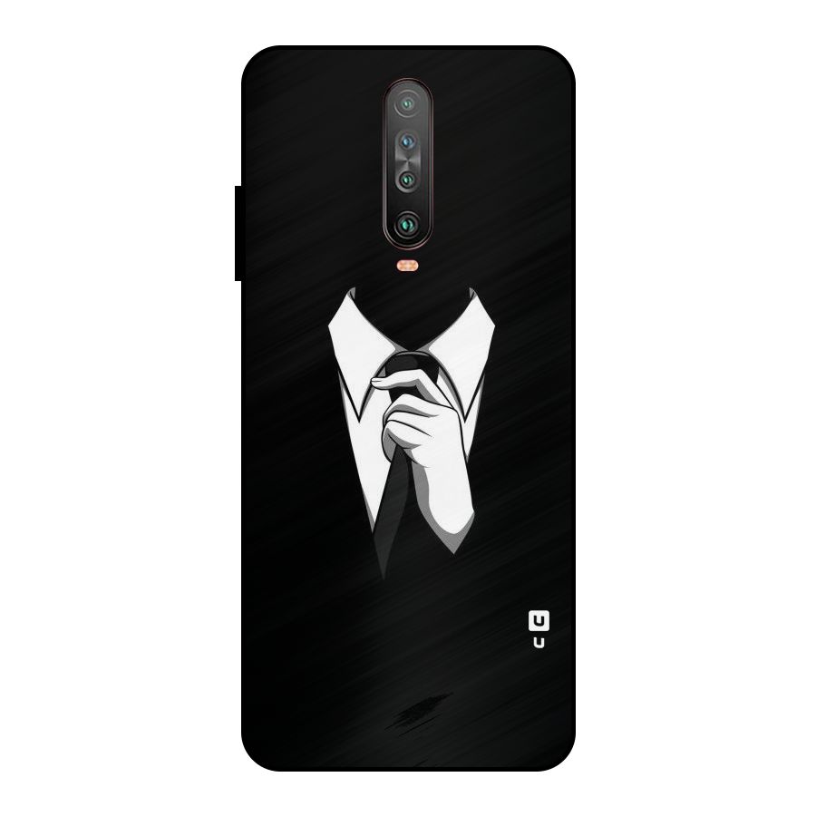Faceless Gentleman Metal Back Case for Poco X2