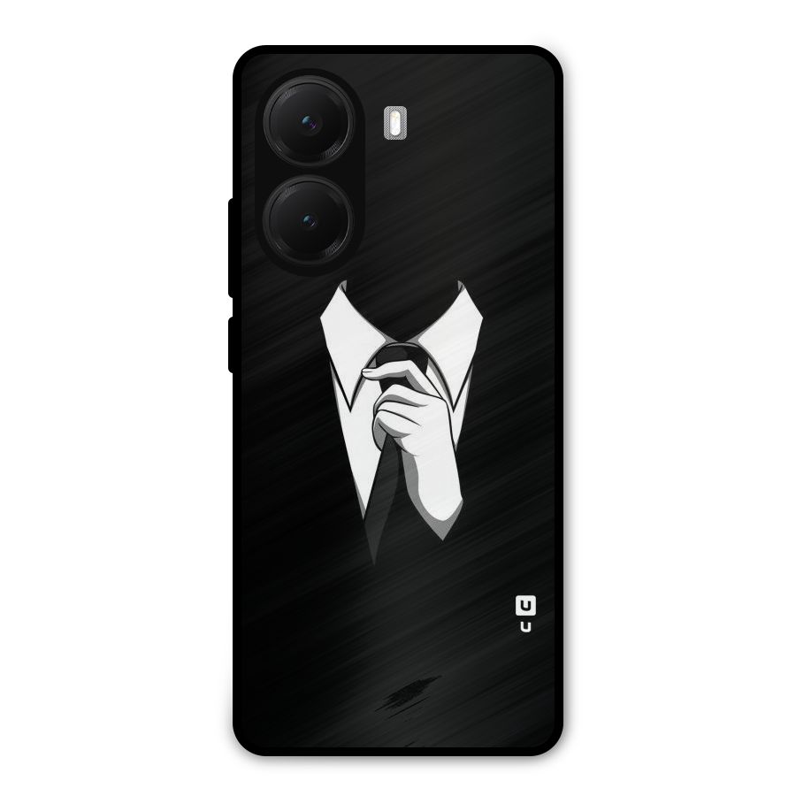 Faceless Gentleman Metal Back Case for Poco X7 Pro
