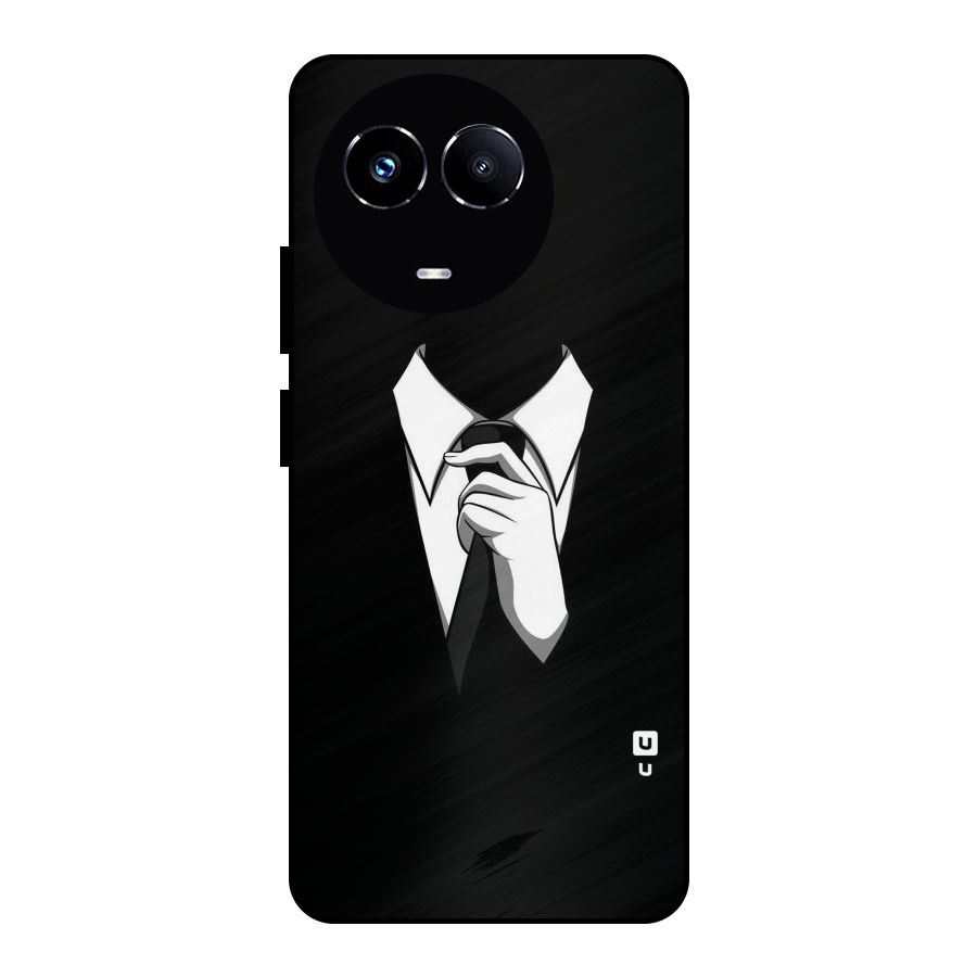 Faceless Gentleman Metal Back Case for Realme 11 5G