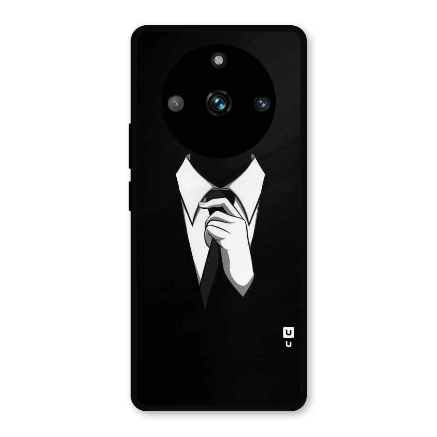 Faceless Gentleman Metal Back Case for Realme 11 Pro