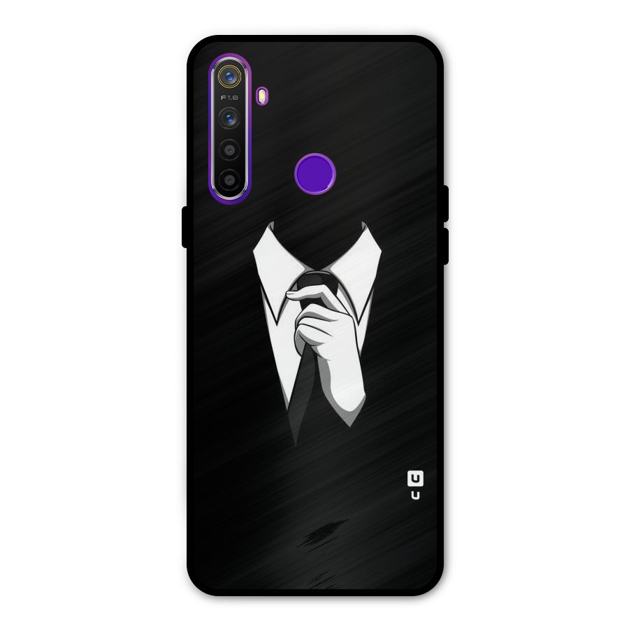 Faceless Gentleman Metal Back Case for Realme 5i