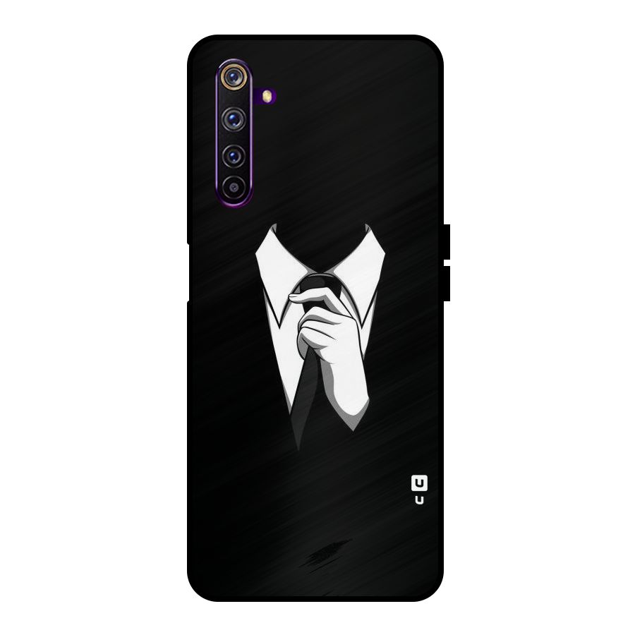 Faceless Gentleman Metal Back Case for Realme 6 Pro