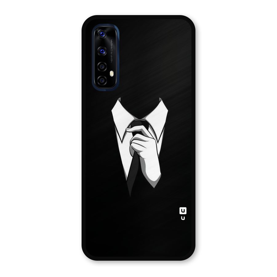 Faceless Gentleman Metal Back Case for Realme 7
