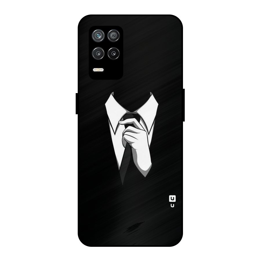Faceless Gentleman Metal Back Case for Realme 8 5G