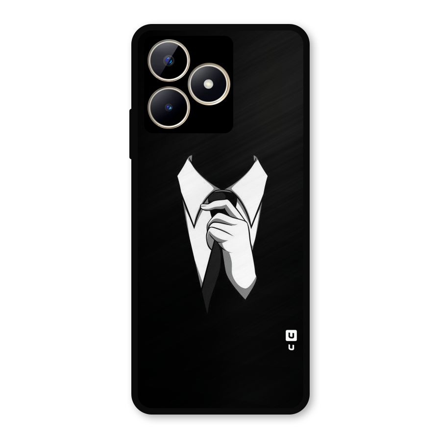 Faceless Gentleman Metal Back Case for Realme C53