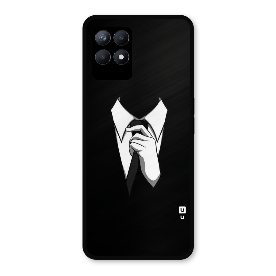 Faceless Gentleman Metal Back Case for Realme Narzo 50