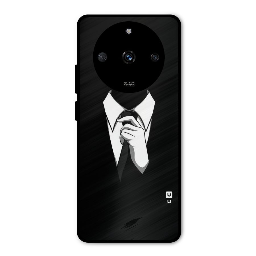 Faceless Gentleman Metal Back Case for Realme Narzo 60 5G