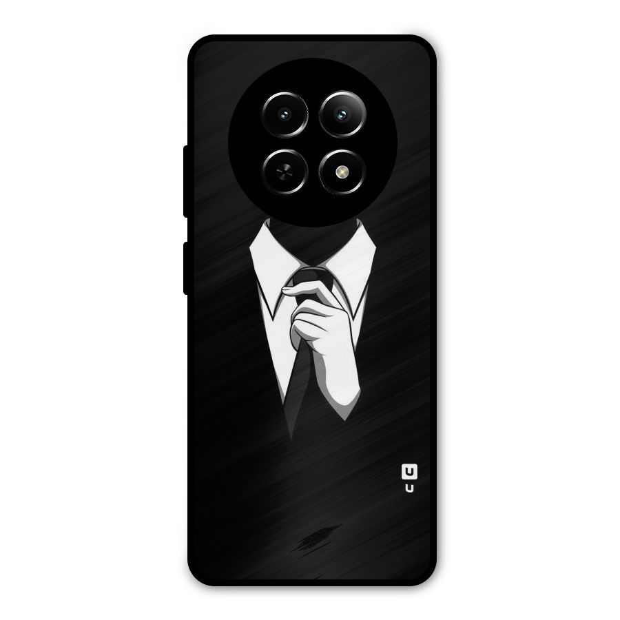 Faceless Gentleman Metal Back Case for Realme Narzo 70x 5G
