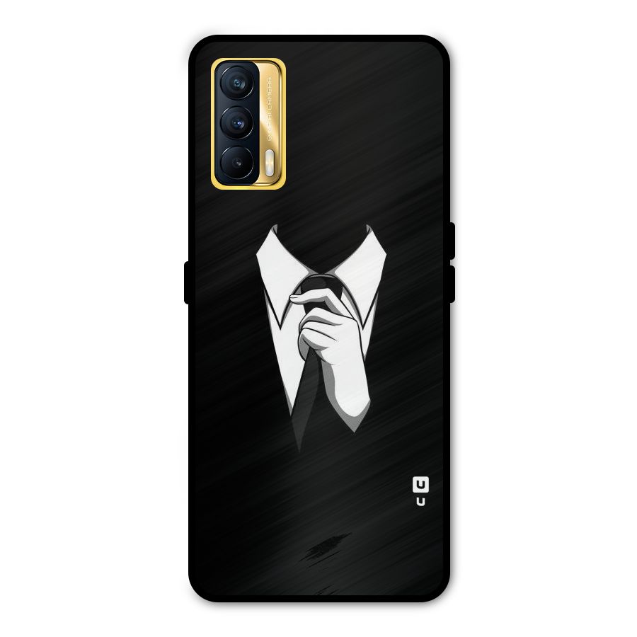 Faceless Gentleman Metal Back Case for Realme X7
