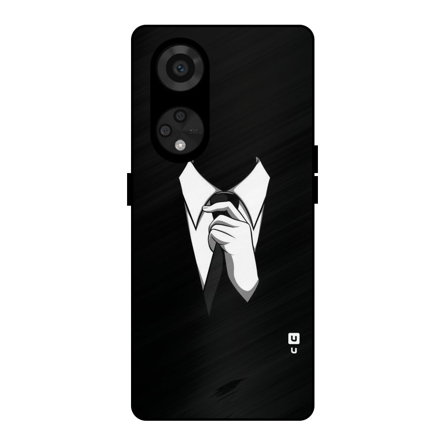 Faceless Gentleman Metal Back Case for Reno8 T 5G