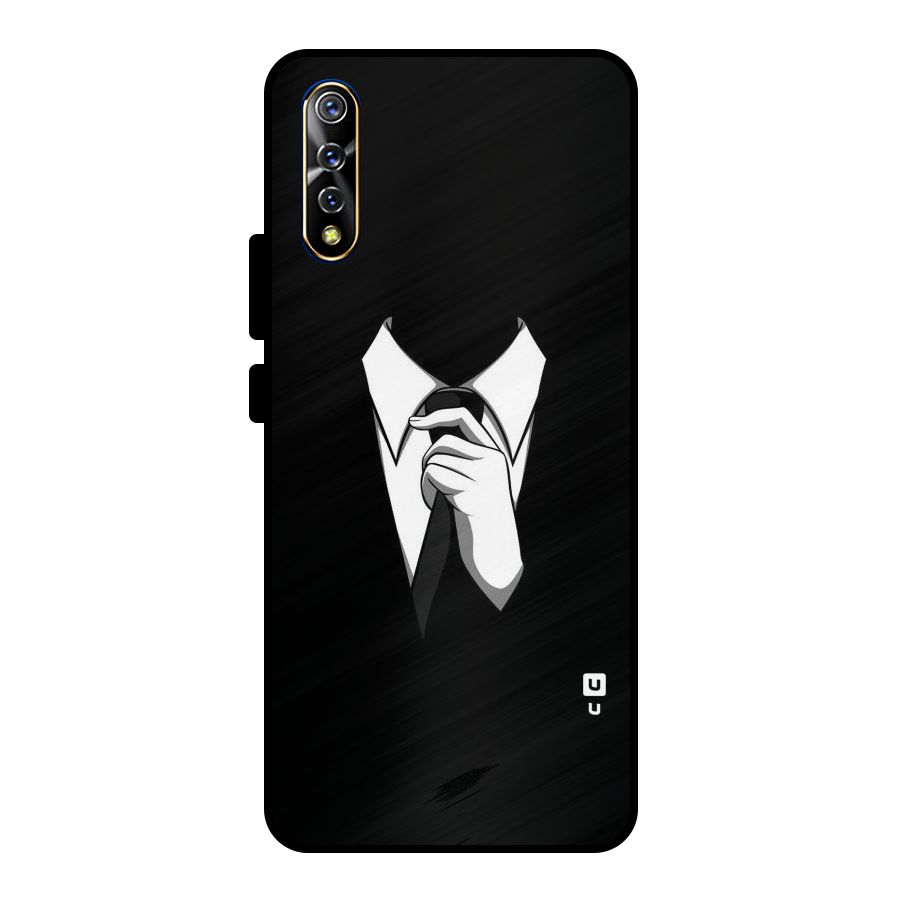Faceless Gentleman Metal Back Case for Vivo S1