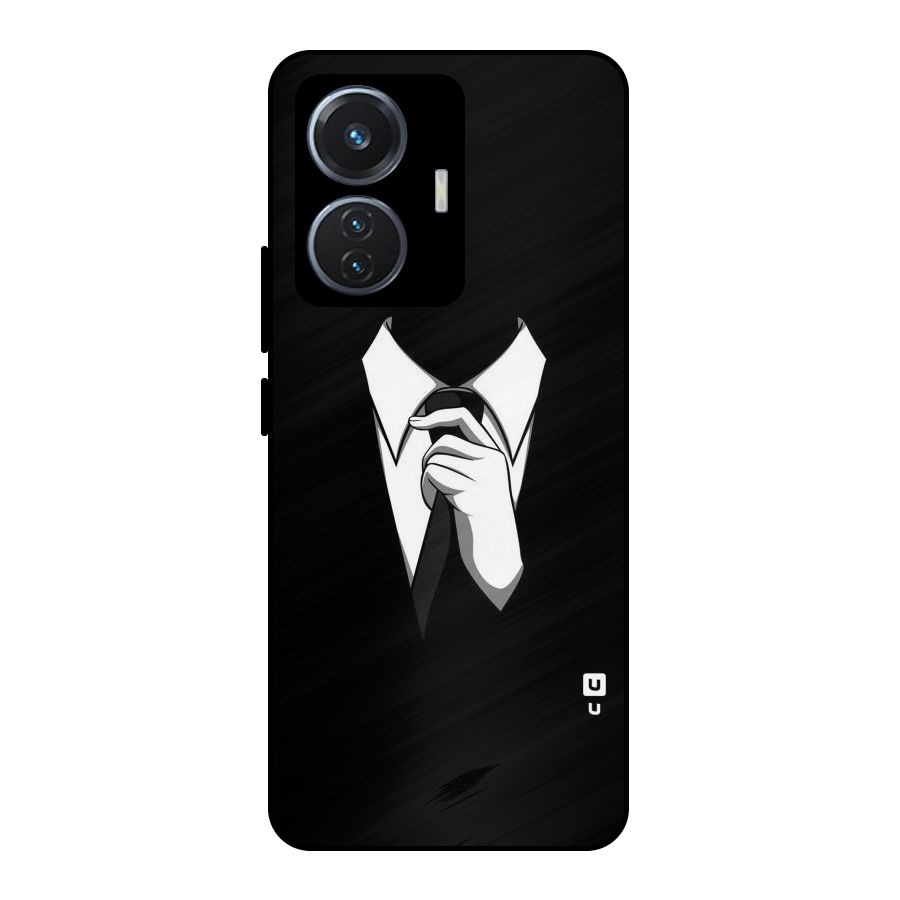 Faceless Gentleman Metal Back Case for Vivo T1 44W