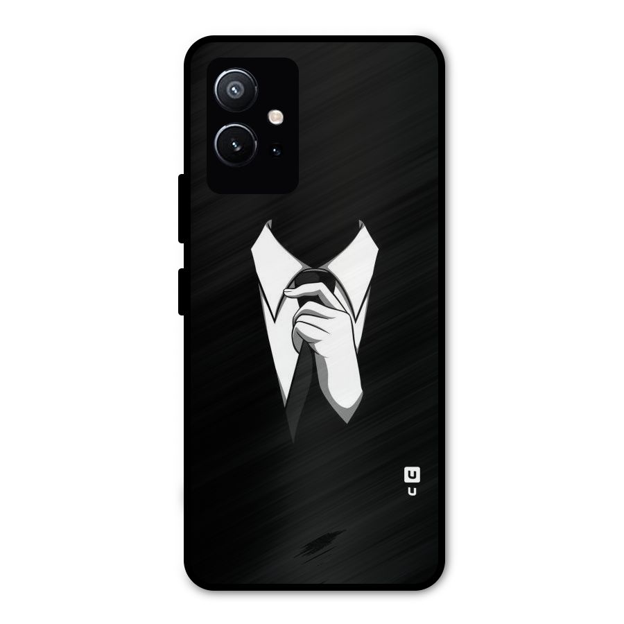 Faceless Gentleman Metal Back Case for Vivo T1 5G