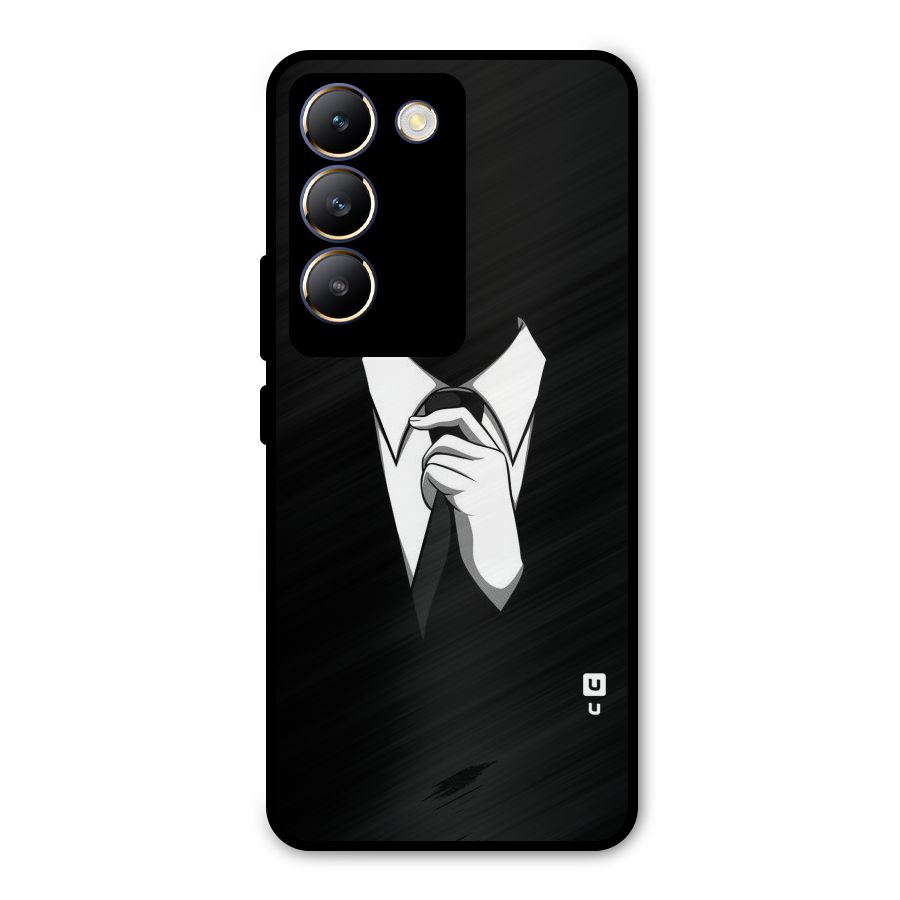 Faceless Gentleman Metal Back Case for Vivo T3 5G