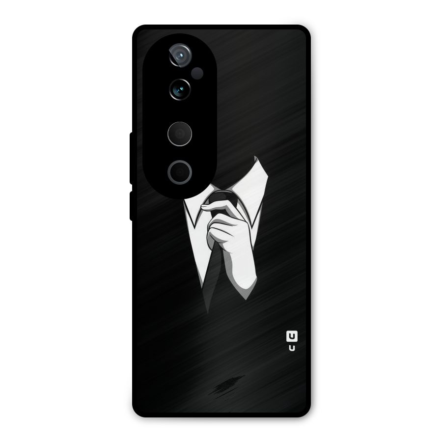 Faceless Gentleman Metal Back Case for Vivo T3 Ultra