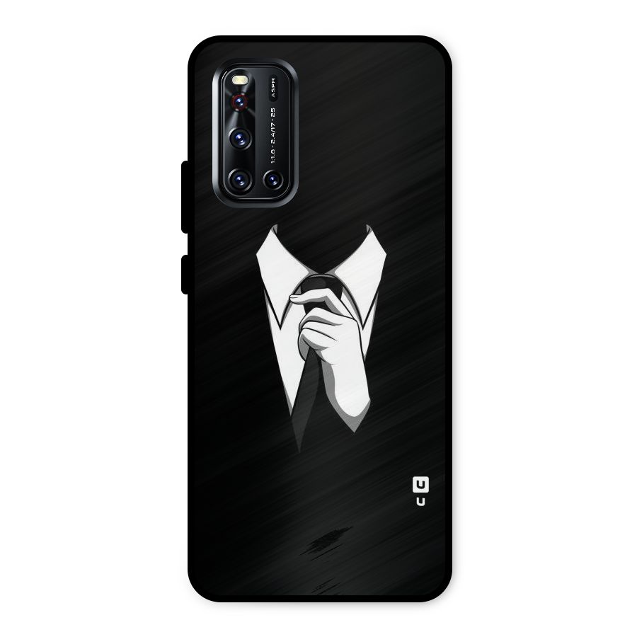 Faceless Gentleman Metal Back Case for Vivo V19