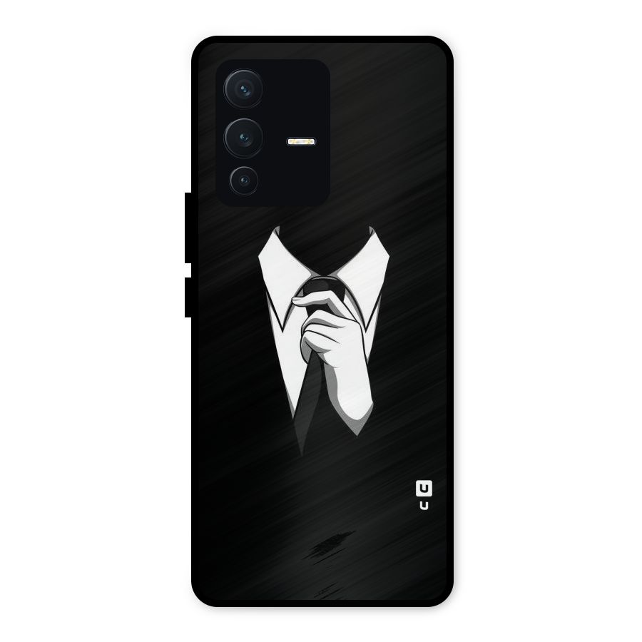 Faceless Gentleman Metal Back Case for Vivo V23 5G
