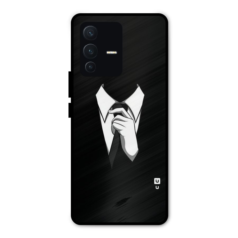 Faceless Gentleman Metal Back Case for Vivo V23 Pro