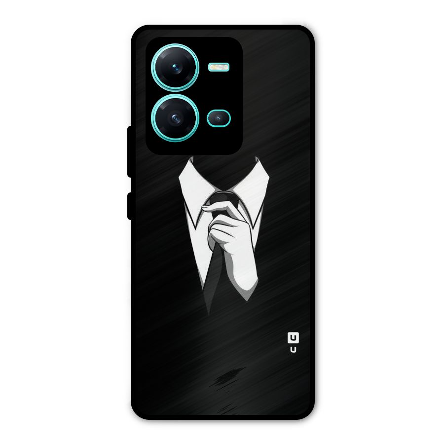 Faceless Gentleman Metal Back Case for Vivo V25