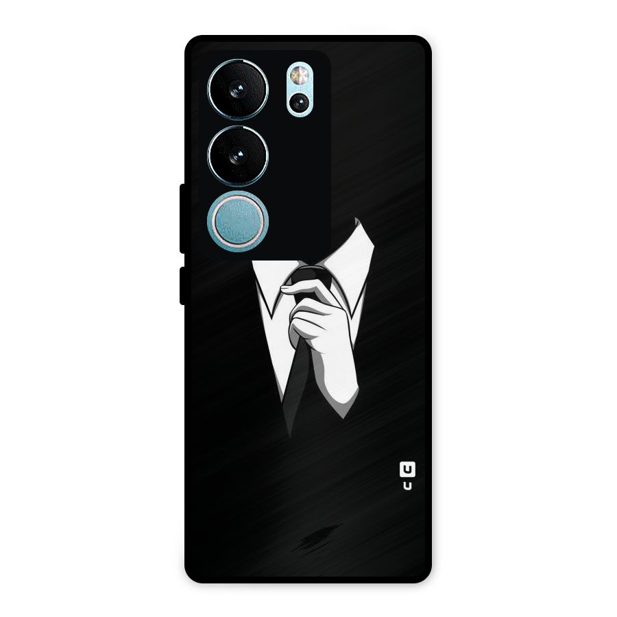 Faceless Gentleman Metal Back Case for Vivo V29