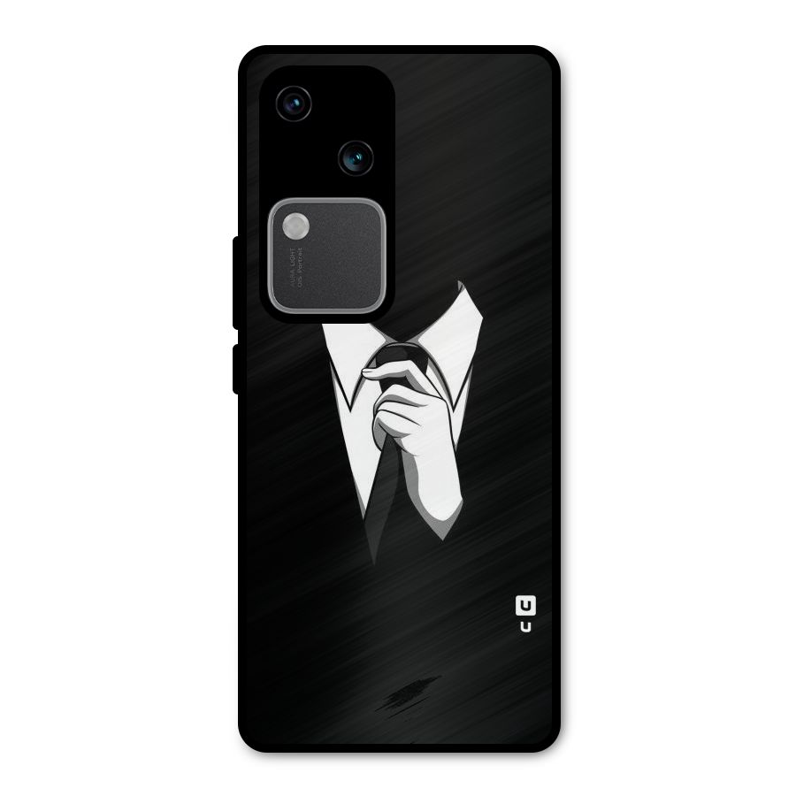 Faceless Gentleman Metal Back Case for Vivo V30