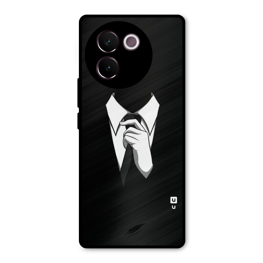 Faceless Gentleman Metal Back Case for Vivo V30e
