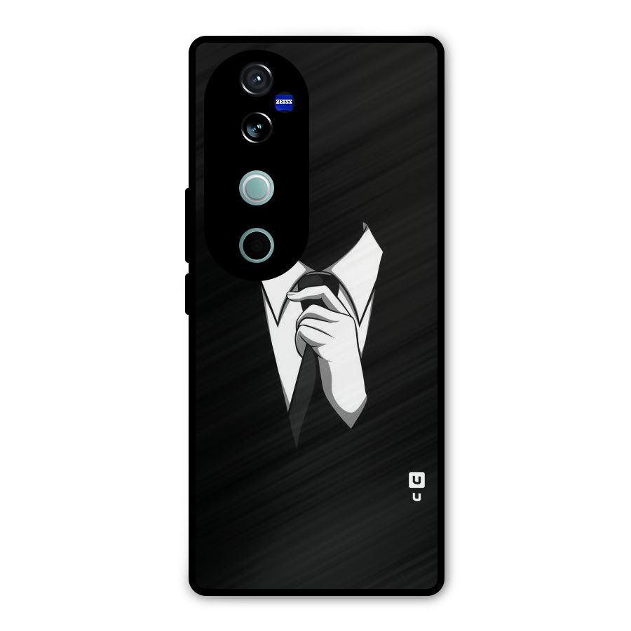 Faceless Gentleman Metal Back Case for Vivo V40