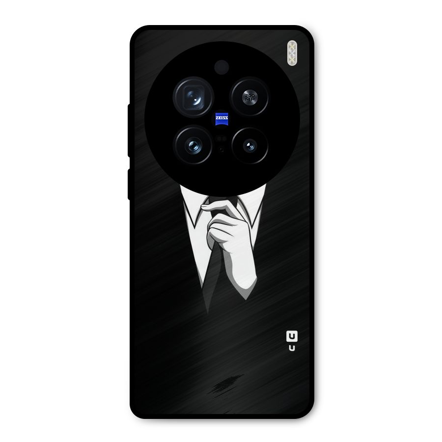 Faceless Gentleman Metal Back Case for Vivo X200 Pro