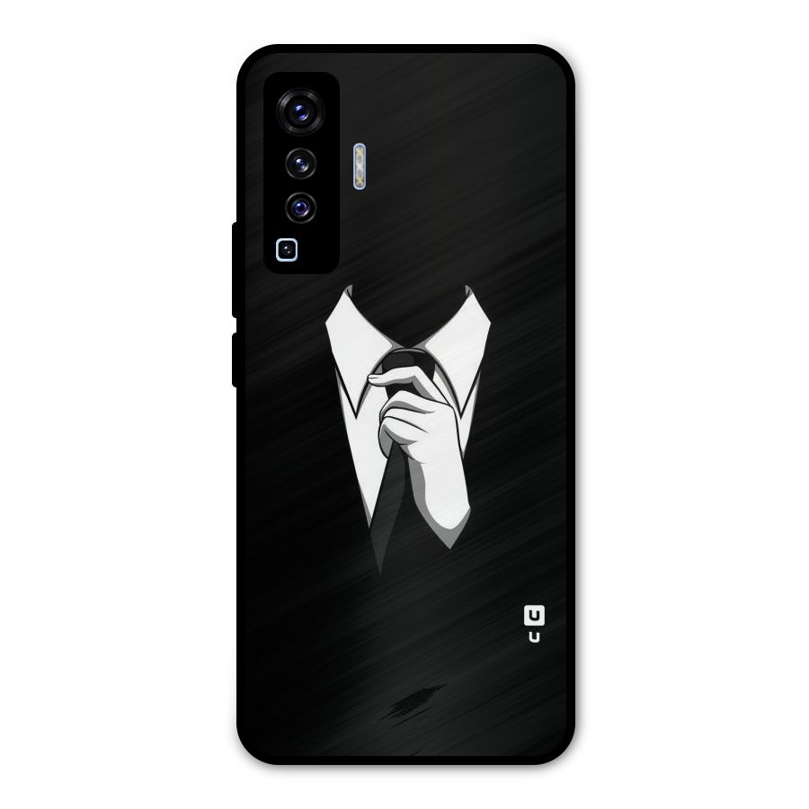 Faceless Gentleman Metal Back Case for Vivo X50