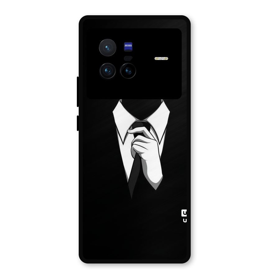 Faceless Gentleman Metal Back Case for Vivo X80