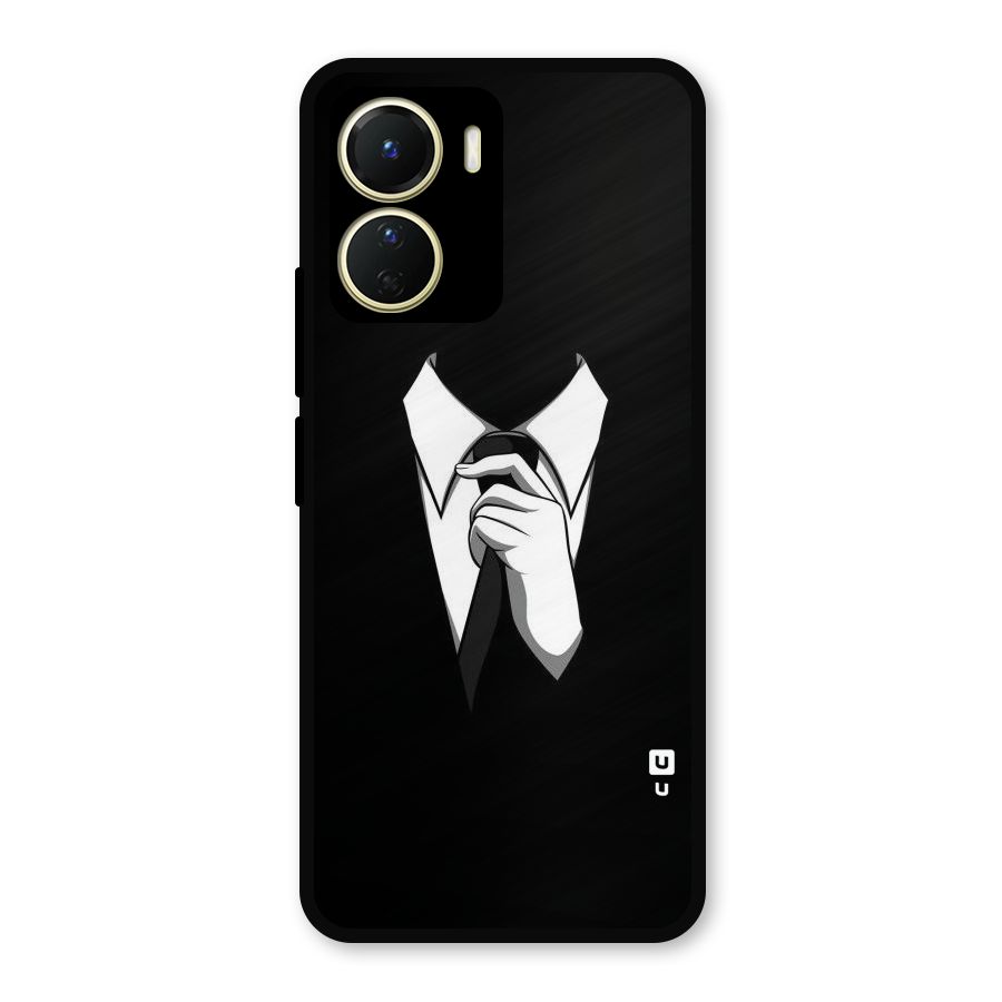 Faceless Gentleman Metal Back Case for Vivo Y16
