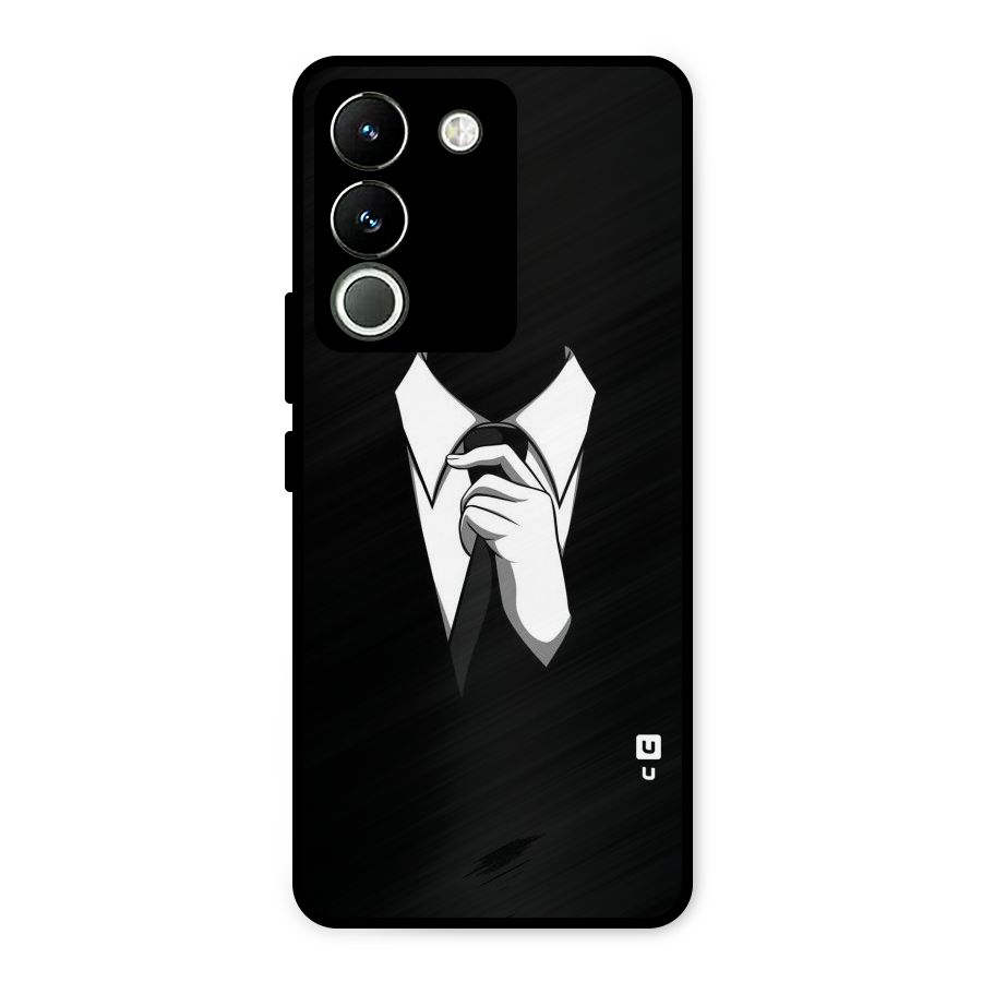 Faceless Gentleman Metal Back Case for Vivo Y200