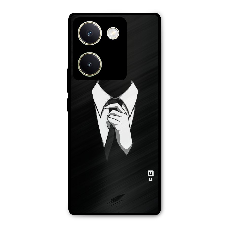 Faceless Gentleman Metal Back Case for Vivo Y200 Pro