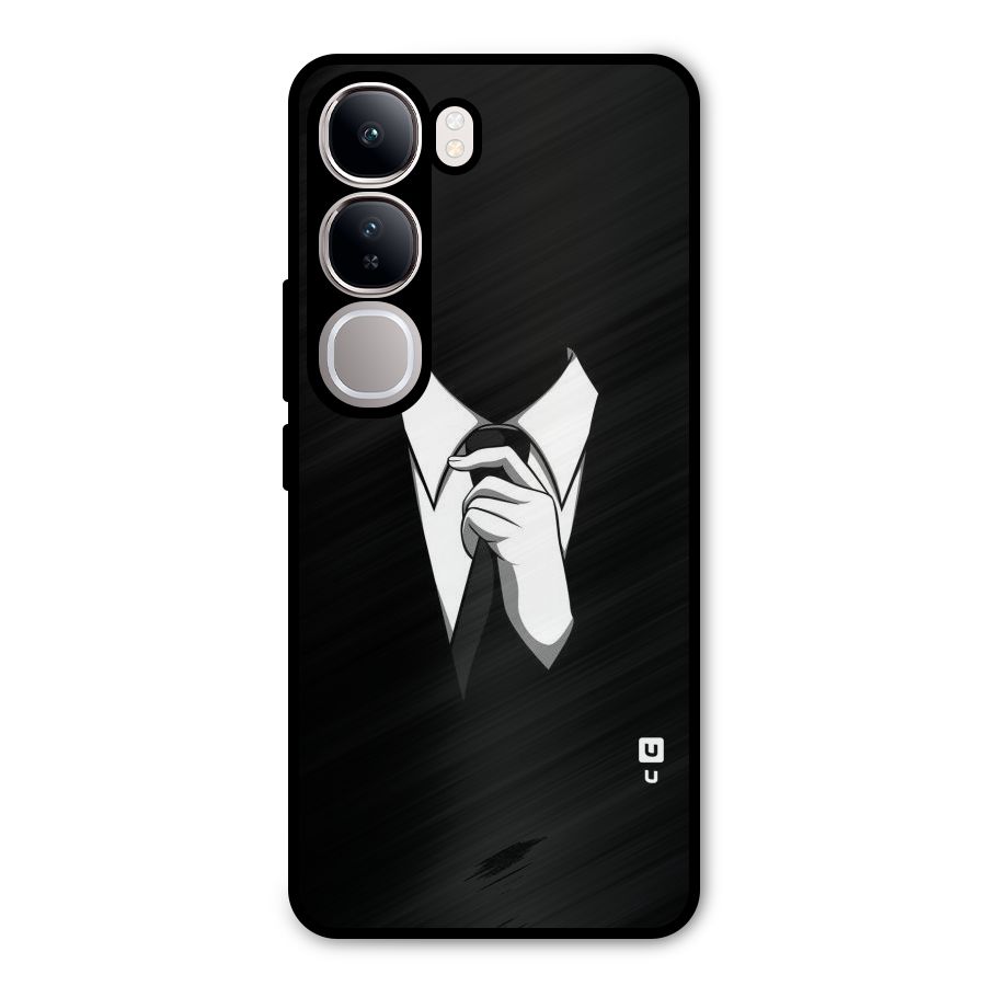 Faceless Gentleman Metal Back Case for Vivo Y300