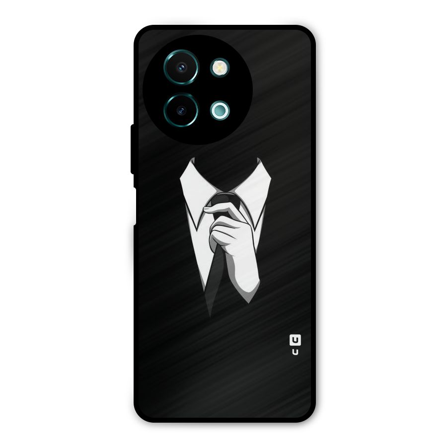 Faceless Gentleman Metal Back Case for Vivo Y58