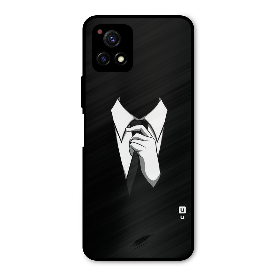 Faceless Gentleman Metal Back Case for Vivo Y72 5G