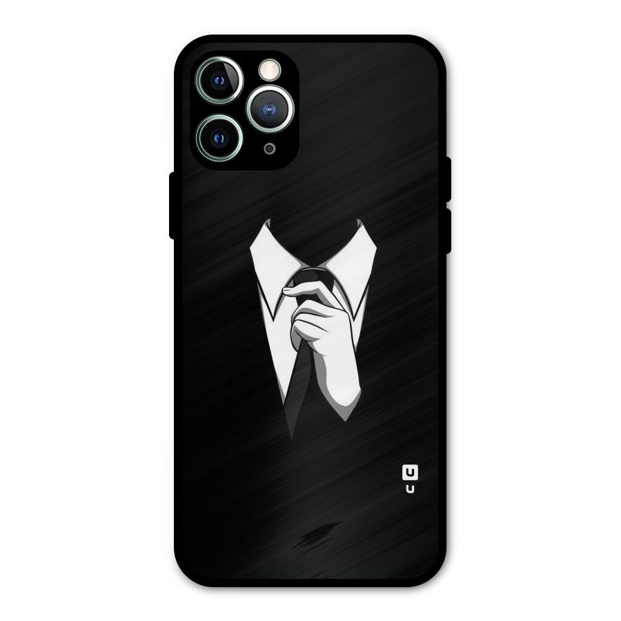 Faceless Gentleman Metal Back Case for iPhone 11 Pro Max