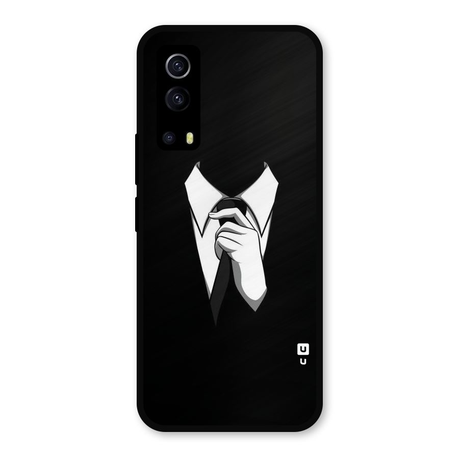 Faceless Gentleman Metal Back Case for iQOO Z3