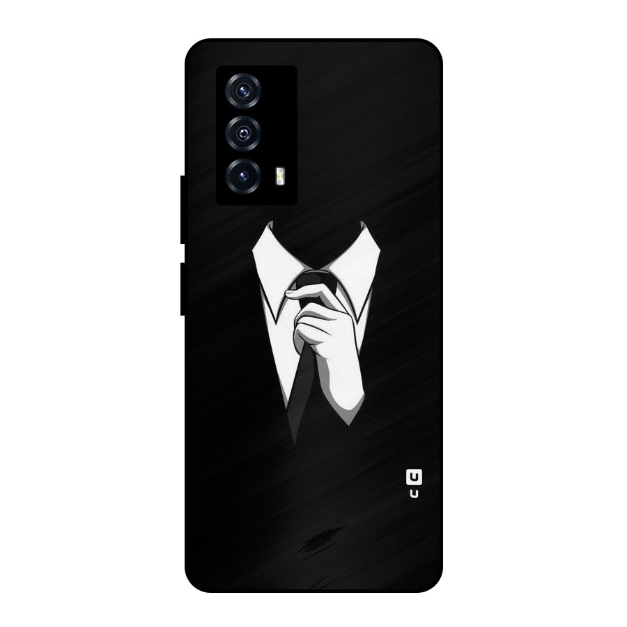 Faceless Gentleman Metal Back Case for iQOO Z5