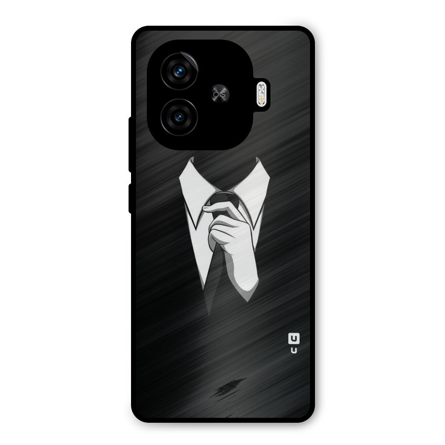 Faceless Gentleman Metal Back Case for iQOO Z9 Turbo