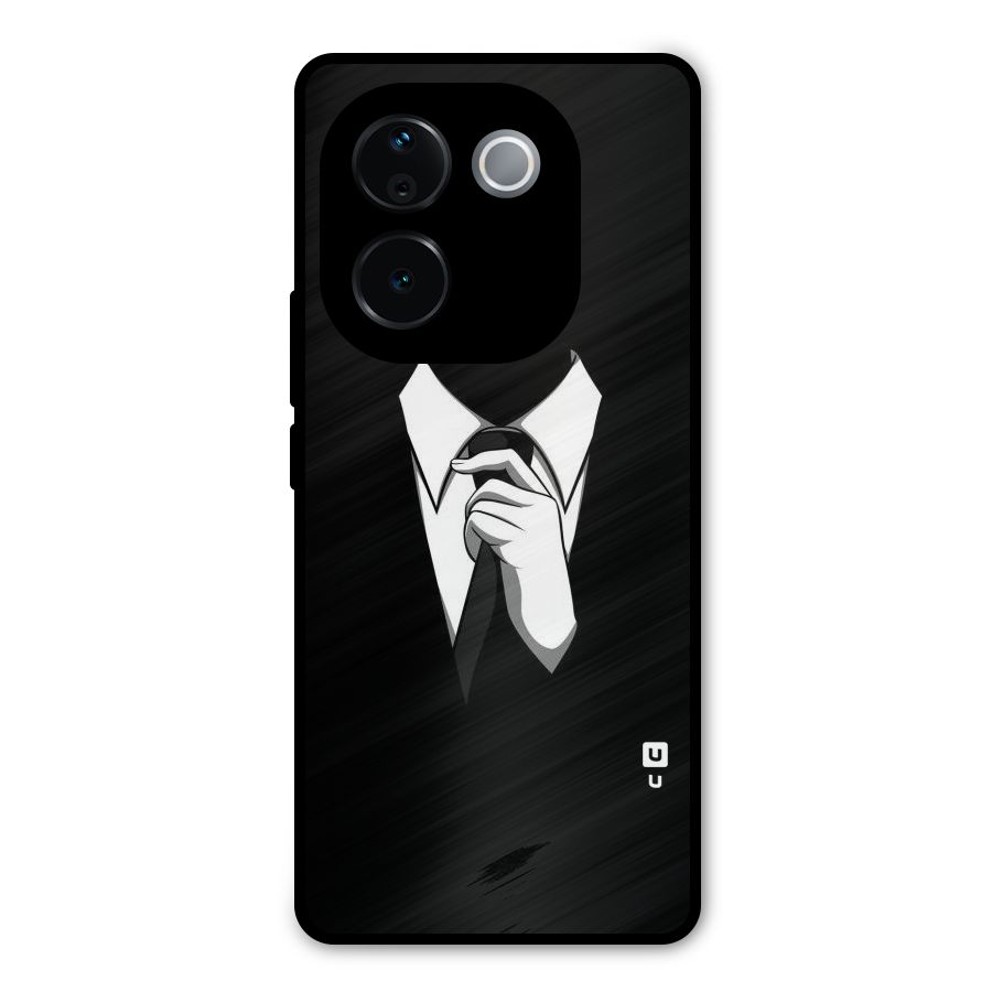Faceless Gentleman Metal Back Case for iQOO Z9s Pro