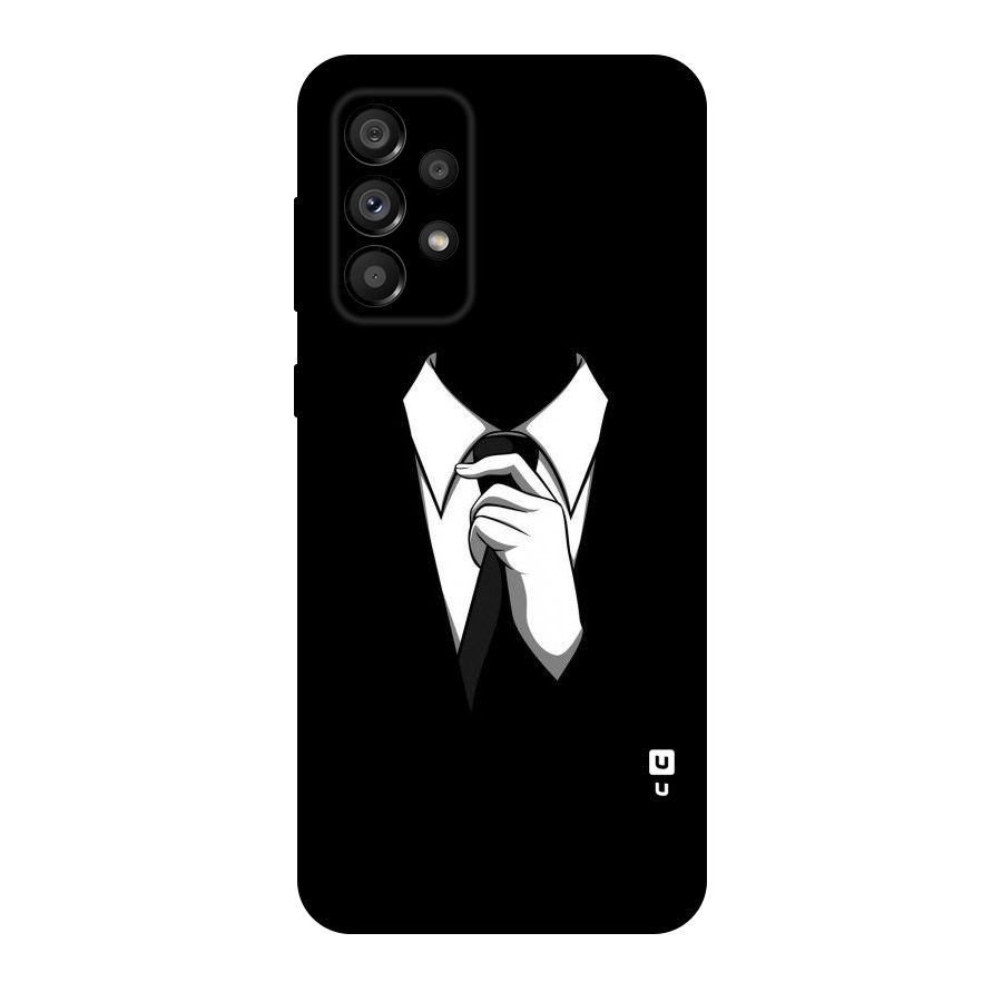 Faceless Gentleman Original Polycarbonate Back Case for Galaxy A73 5G