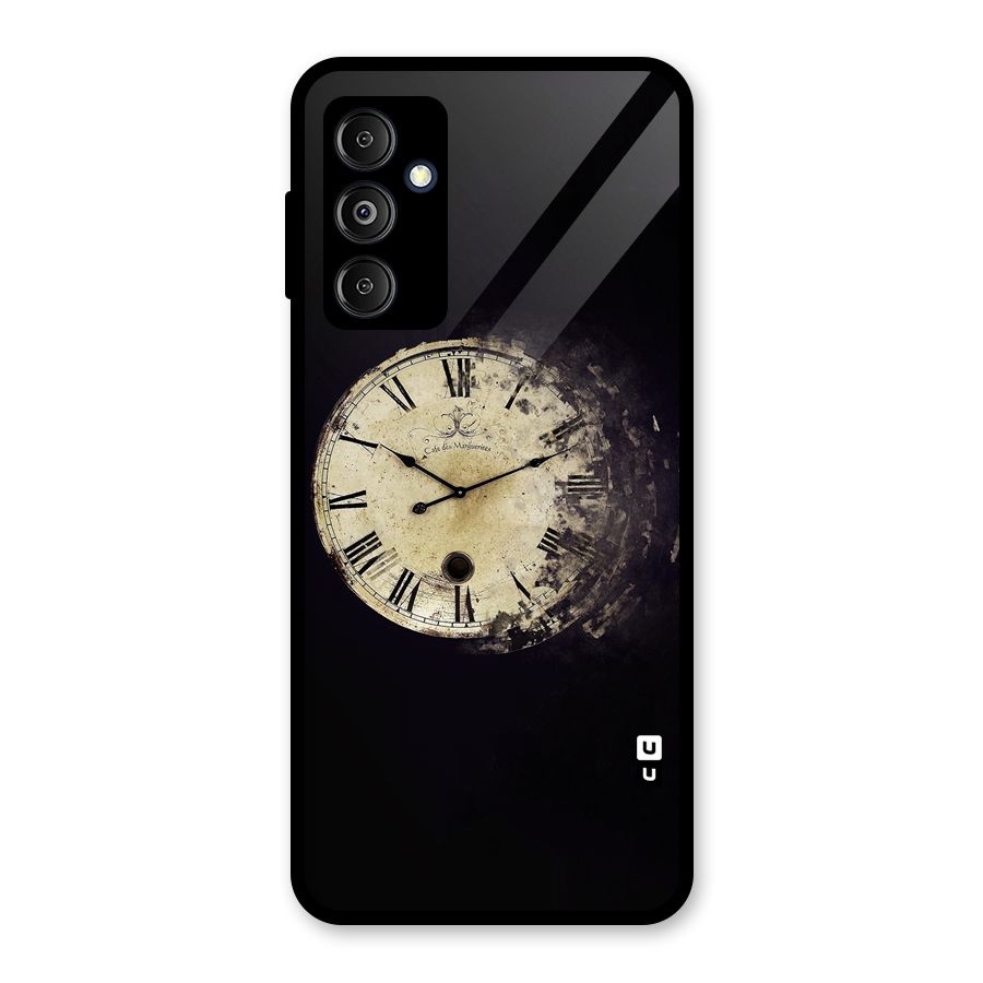 Fading Clock Glass Back Case for Galaxy M14 5G