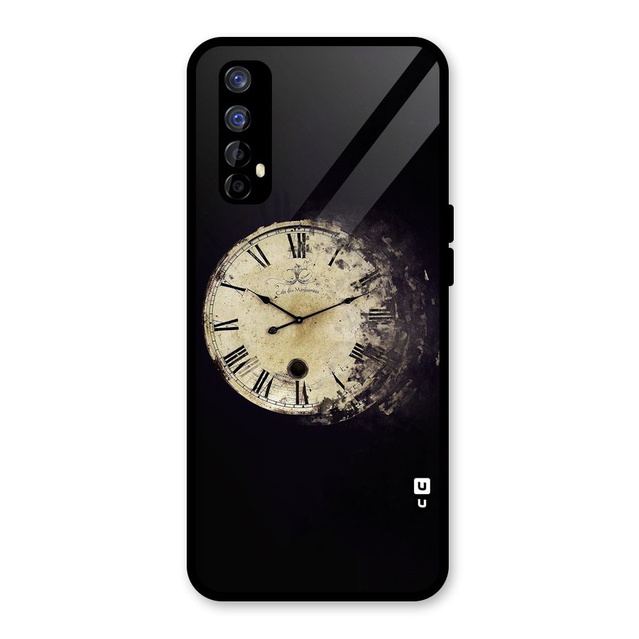Fading Clock Glass Back Case for Realme 7