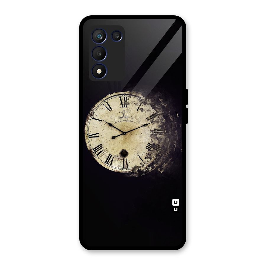Fading Clock Glass Back Case for Realme 9 5G Speed